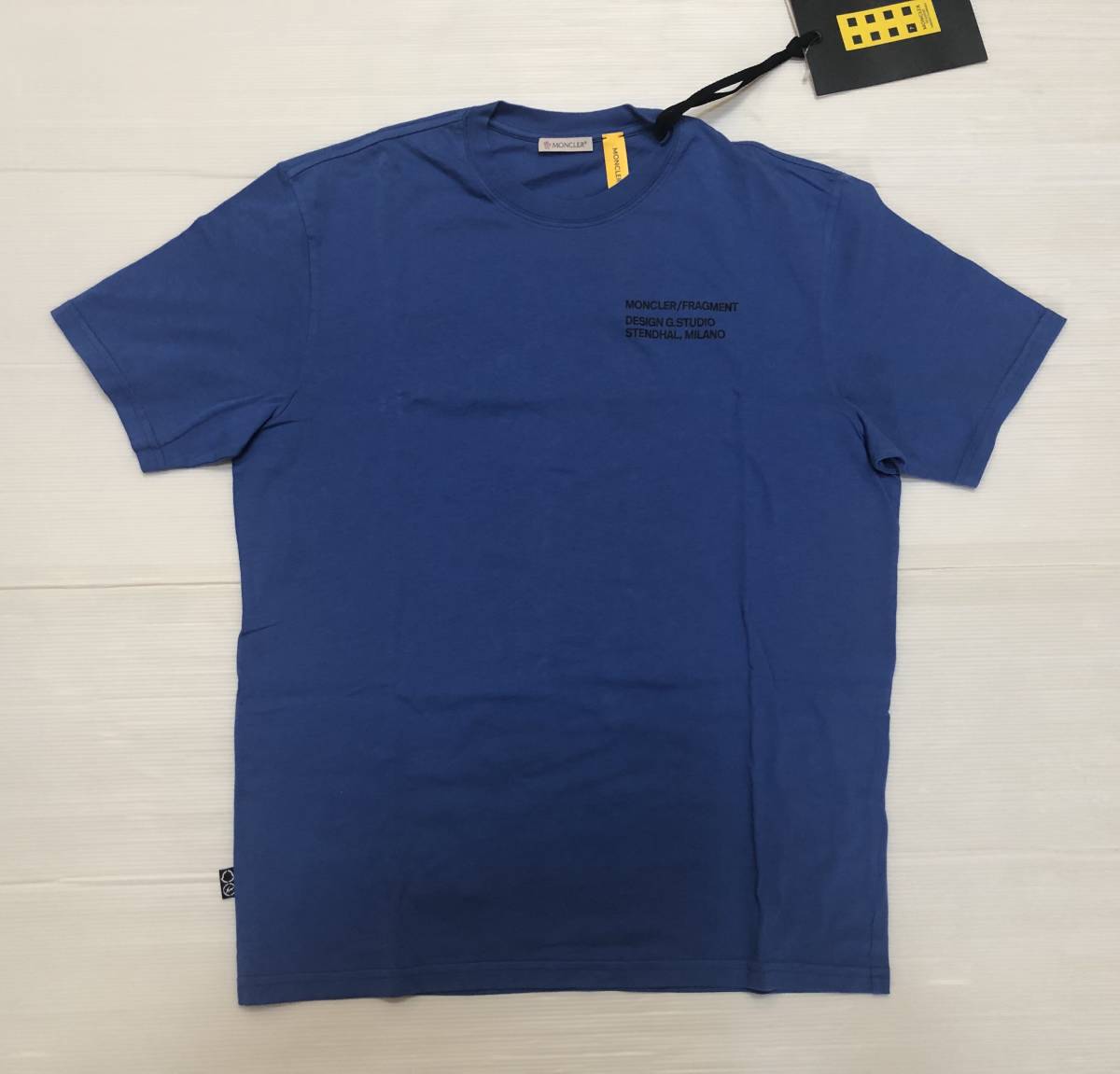 モンクレール フラグメント Tシャツ プリント S ネイビー 3S732 2025年最新】Yahoo!オークション -モンクレール フラグメント t