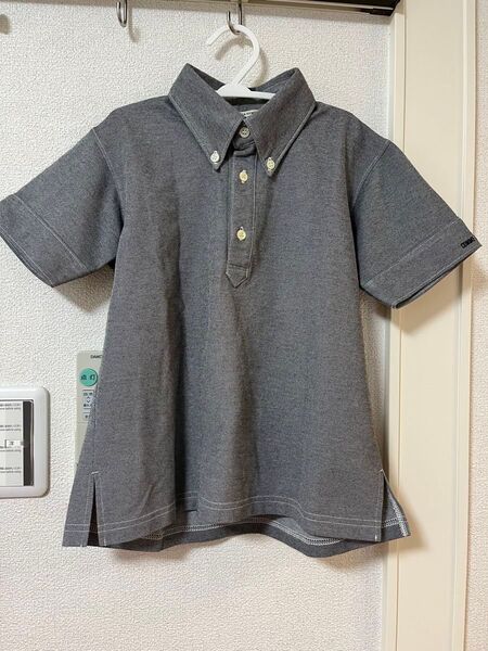 コムサデモード ポロシャツ 120センチ オシャレ グレー