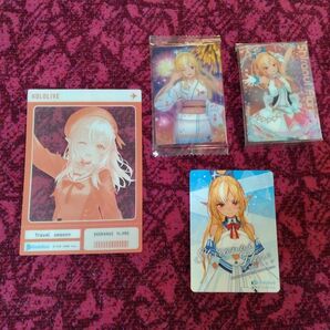 不知火フレア カード クリアブロマイド 4点セット