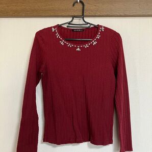 INGNI トップス 長袖 レンガ色