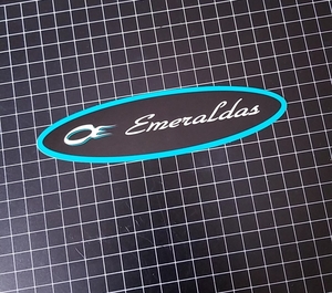 Daiwa Emeraldas Stiker ダイワ　エメラルダス　ステッカー　シール　グローブライド　烏賊　イカ