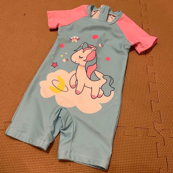 水着 2-4歳 90 95 ベビー スイムウェア 水遊び スイミング キッズ ワンピース 女の子