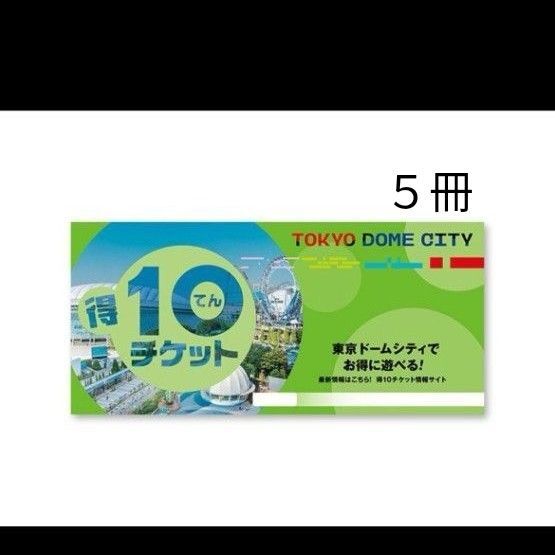 東京ドームシティ 得10チケット
