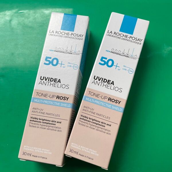 【新品】ラ ロッシュ ポゼ UVイデア XL プロテクション トーンアップ ローズ 30ml 2本国内正規品 使用期限27年3月