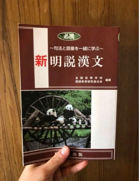 必携 新明説漢文~句法と語彙を一緒に学ぶ 全国高等学校国語教育