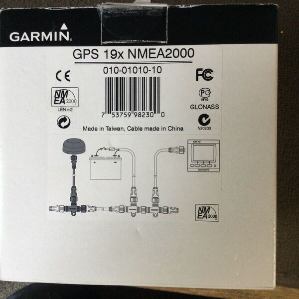GARMIN ガーミン ヘディングセンサー GPS19x NMEA2000 魚探