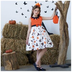 ハロウィン キッズ 120 インスタ映え ワンピース カバン セット