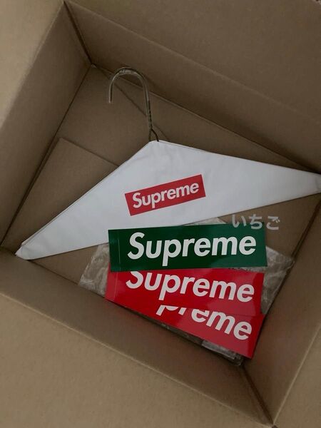 supreme シュプリーム ボックスロゴ ステッカー ハンガー ノベルティー 2024 FW