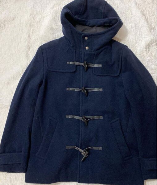 ナノユニバース nano universe ダッフルコート ネイビー M