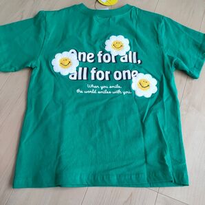 新品 スマイリー グリーン ONE FOR ALL All for One 140