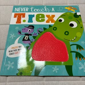 英語絵本 Never touch a T.rex