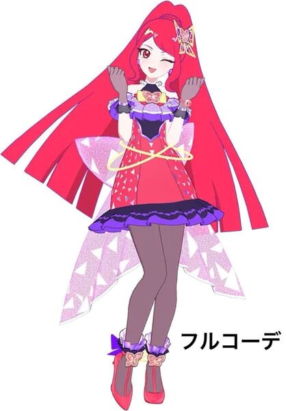 スカーレットバタフライバズリウム フルコーデ アイプリバース