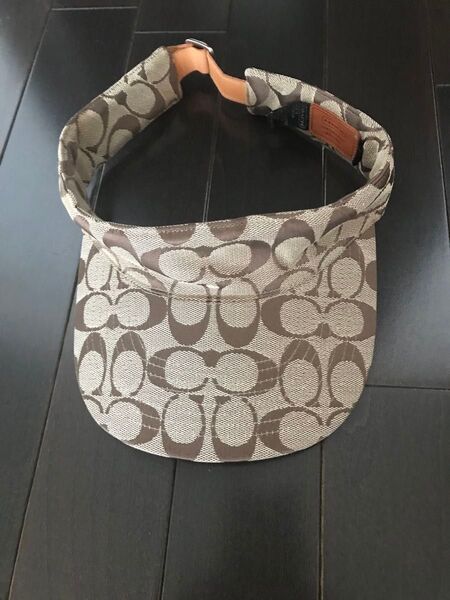COACH コーチ サンバイザー 帽子