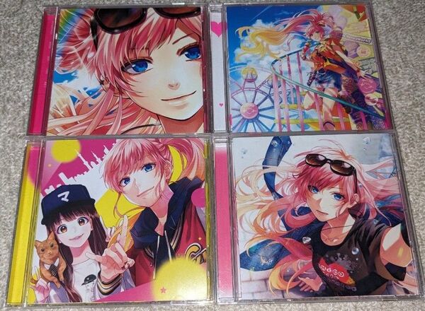 チコハニ CD4枚セット 『プライド革命』、『冒険のVLOG』、『ミスターダーリン/ギミギミコール』、『ヒカリの証明論』