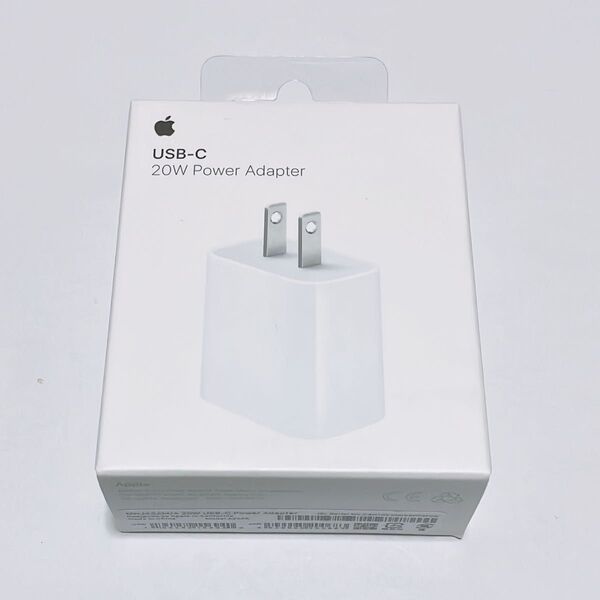 新品未開封品! Apple純正 20W USB-C 急速電源アダプタ