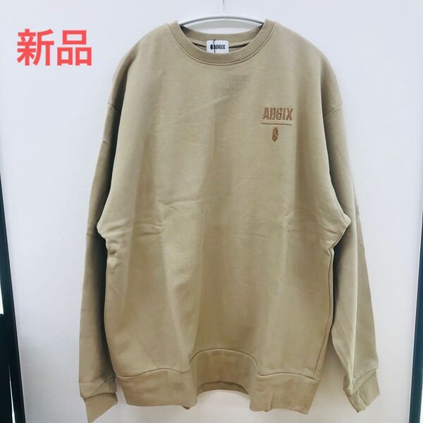 Now me. AB6IX 長袖 トレーナー ロゴスウェット W46