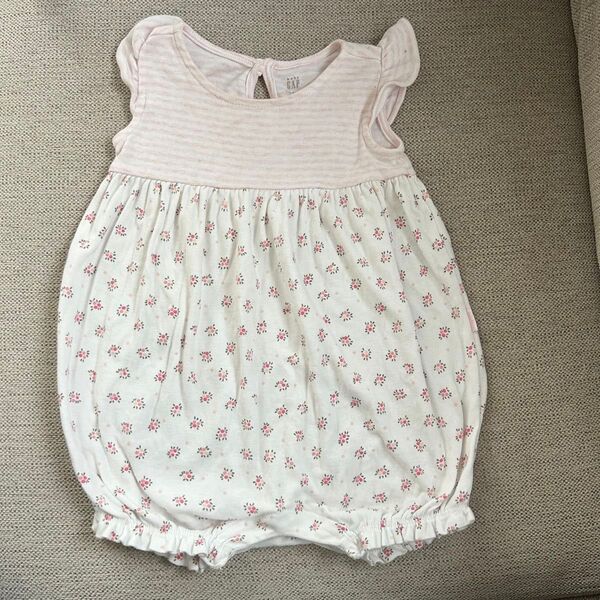 baby GAP 花柄ロンパース 6-12m