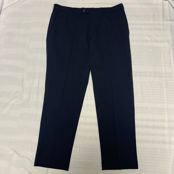 ユニクロ UNIQLO 感動パンツ コットンライク ネイビー 91 73 L