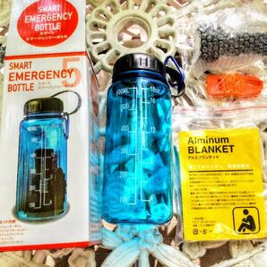 SMART EMERGENCY BOTTLE 600ml 非常用持ち出しセット