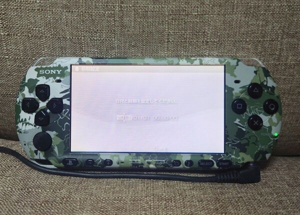SONY PSP-3000 メタルギアソリッド ピースウォーカ―モデル