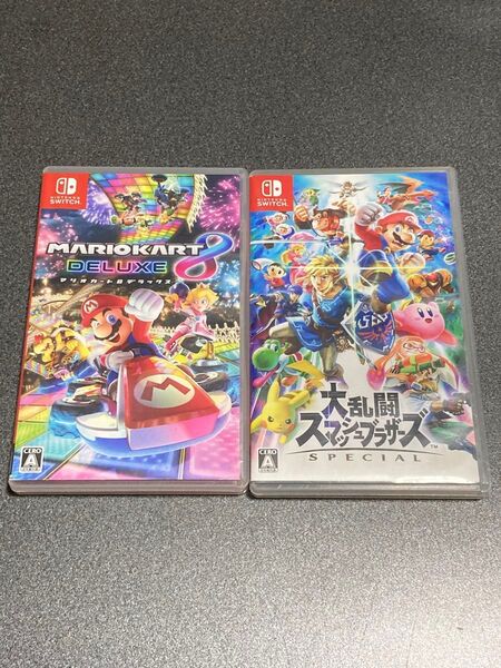 Switch マリオカート8デラックス 大乱闘スマッシュブラザーズSPECIAL 2本セット
