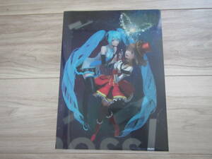 【E-01】ボカロ　初音ミク　A4　クリアファイル　グッズ　アニメ　コミック　文房具　☆クリアファイルの同梱可　　14