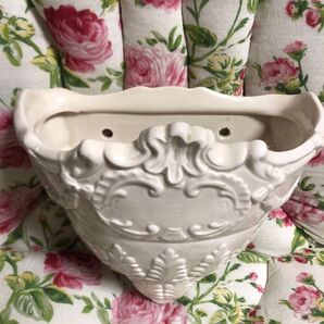 ロココ調 壁掛けフラワーベース GOTO ORIGINAL 鉢カバー 花瓶
