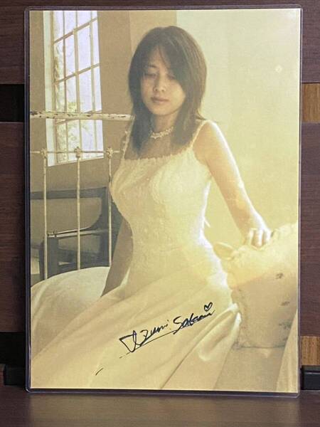 ZARD 坂井泉水 ラミネート ハンドメイド A4