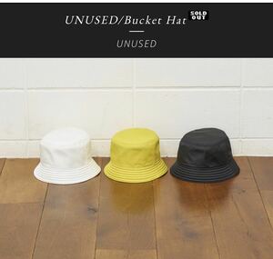 UNUSEDバケットハットBUCKET HATアンユーズド シャツ パンツ ニット ジャケット コート