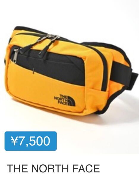 THE NORTH FACE ザノースフェイス ショルダーバッグ ボディバッグ ウエストポーチ イエロー