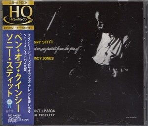 即決JAZZ ２【ソニースティット / ペン・オブ・クインシー～高音質・HQCD~名盤！】帯付/美品