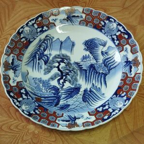 有田焼 大皿 41cm 高さ5.6cm 和食器 さわち皿 箱なし