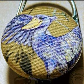 リールキーホルダー A418★ハンドメイド WILDハシビロコウ