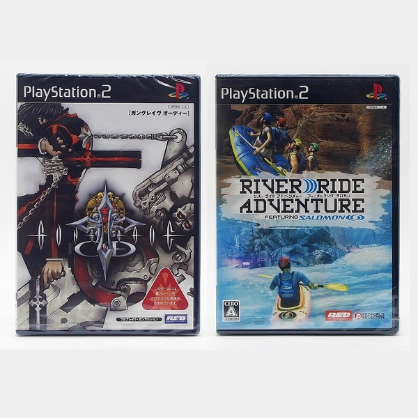 【送料無料/新品】PS2 GUNGRAVE O.D. + RIVER RIDE ADVENTURE FEATURING SALOMON / ガングレイヴ オーディー リバーライドアドベンチャー