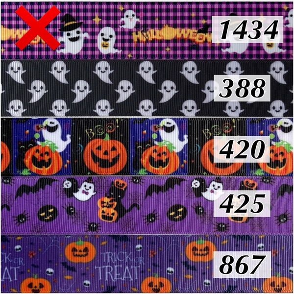 グログランリボン ハロウィン6