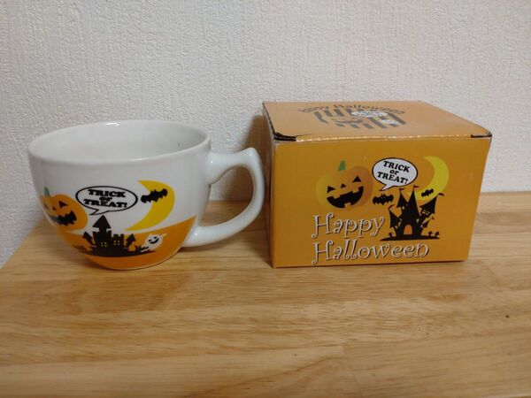 ハロウィン スープマグカップ 陶磁器