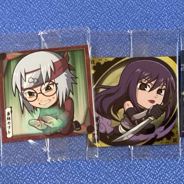 NARUTO疾風伝 ウエハースシール 卯月夕顔 薬師カブト にふぉるめーしょん