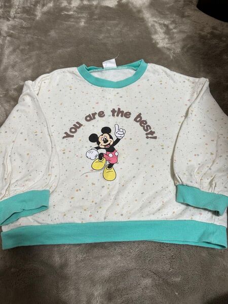 ディズニー 男の子 120 こども服 長袖 トレーナー