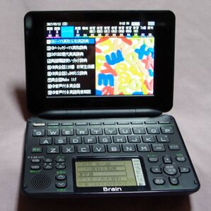 【美品】SHARP 電子辞書 PW-GC610 ブラック