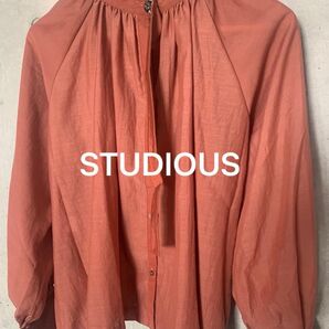 STUDIOUS 長袖ブラウス