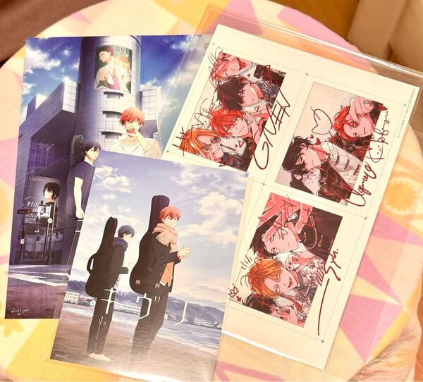 ギヴン 特典 5週目 6週目 イラストカード 映画 海へ 立夏 真冬 秋彦 春樹 柊 玄純 雨月 キヅナツキ