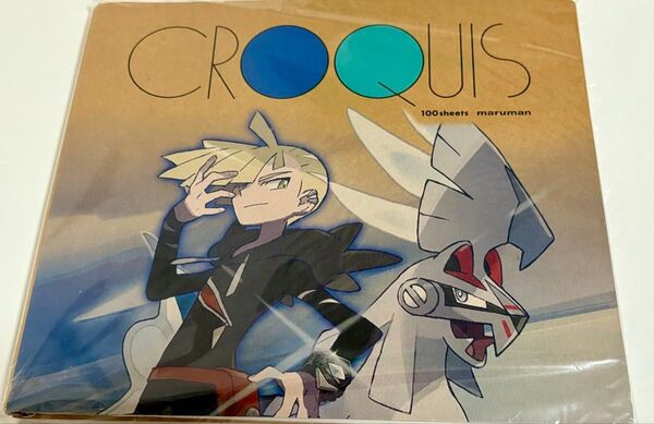 クロッキーブックS グラジオ&シルヴァディ ポケモンセンター限定 グッズ