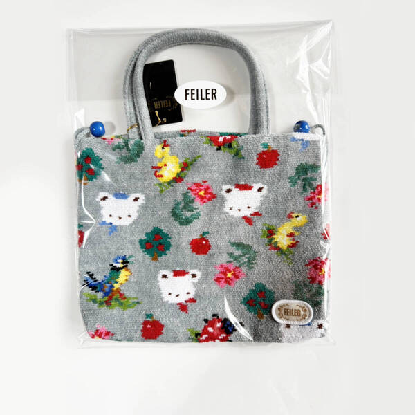 新品 未開封 フェイラー ファミリア ハイジアップルフォレスト 手付き巾着 FEILER familiar HEIDI APPLE FOREST バッグ Drawstring bag