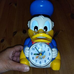 ドナルドダック 置時計 ジャンク品