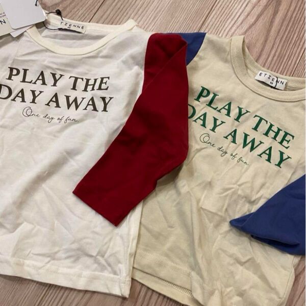 Tシャツ 長袖 ロンT バースデイ 兄弟 お揃い