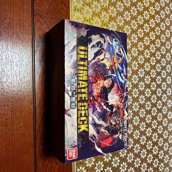 未開封品、ONE PIECE カードゲーム アルティメットデッキ 3船長集結