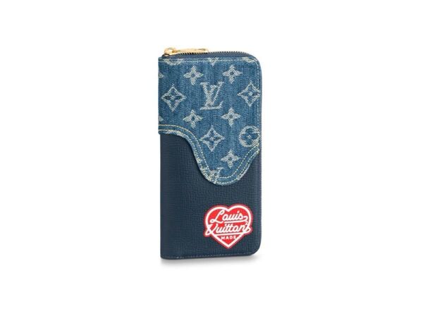 Louis Vuitton x NIGO ZIPPY VERTICAL WALLET JAPAN ONLY "Blue"
