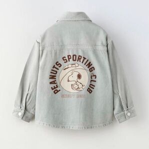 ZARA SNOOPY スヌーピー Gジャン デニムジャケット