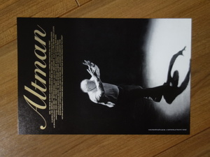 『ロバート・アルトマン ハリウッドに最も嫌われ、そして愛された男』オリジナルポストカード 前売購入特典 非売品 映画 鑑賞券