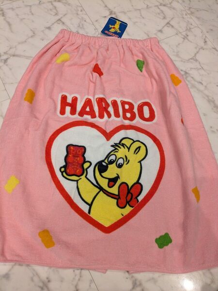 【新品タグ付き】ラップタオル プールタオル ハリボー HARIBO 60cm